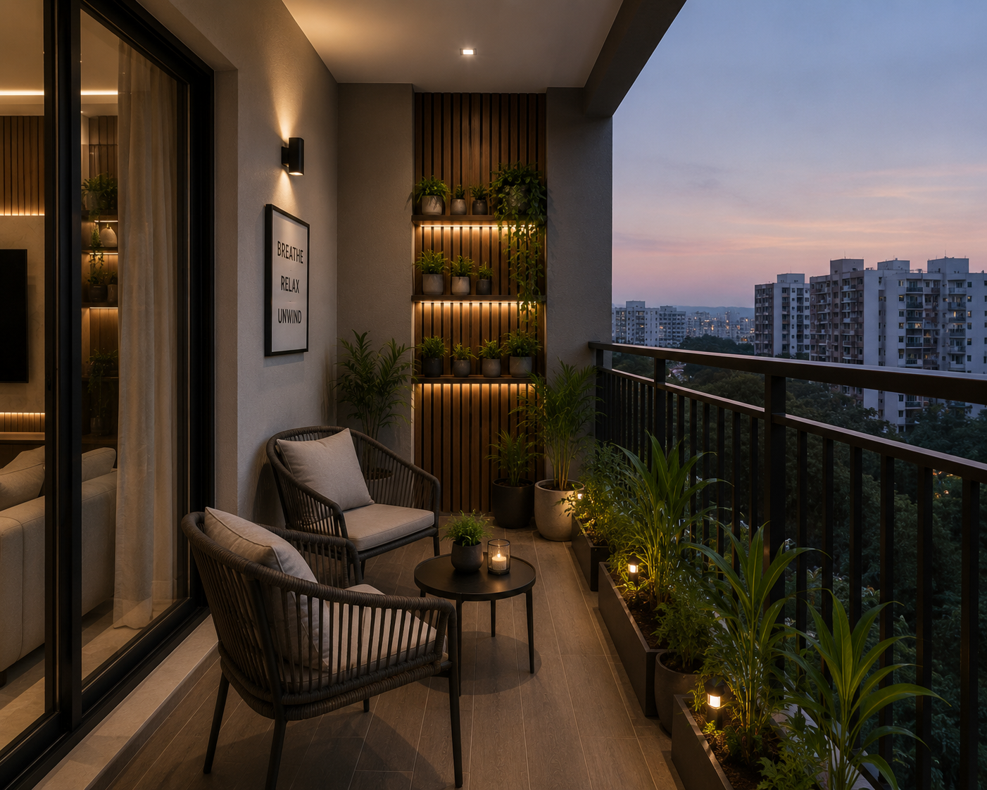 Balcony and terrace cleaning