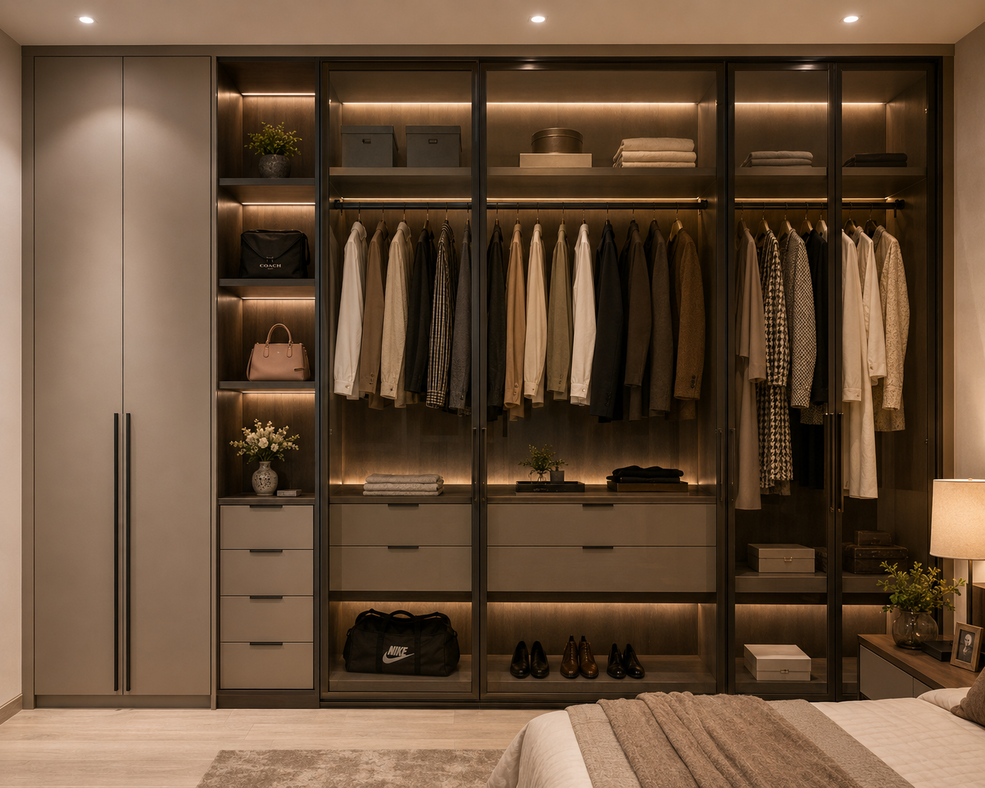 Wardrobe deep cleaning